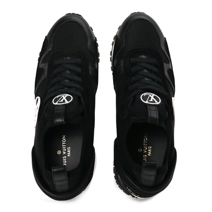 Louis Vuitton Calfskin Run Away Sneakers 38 Black 2 of 10