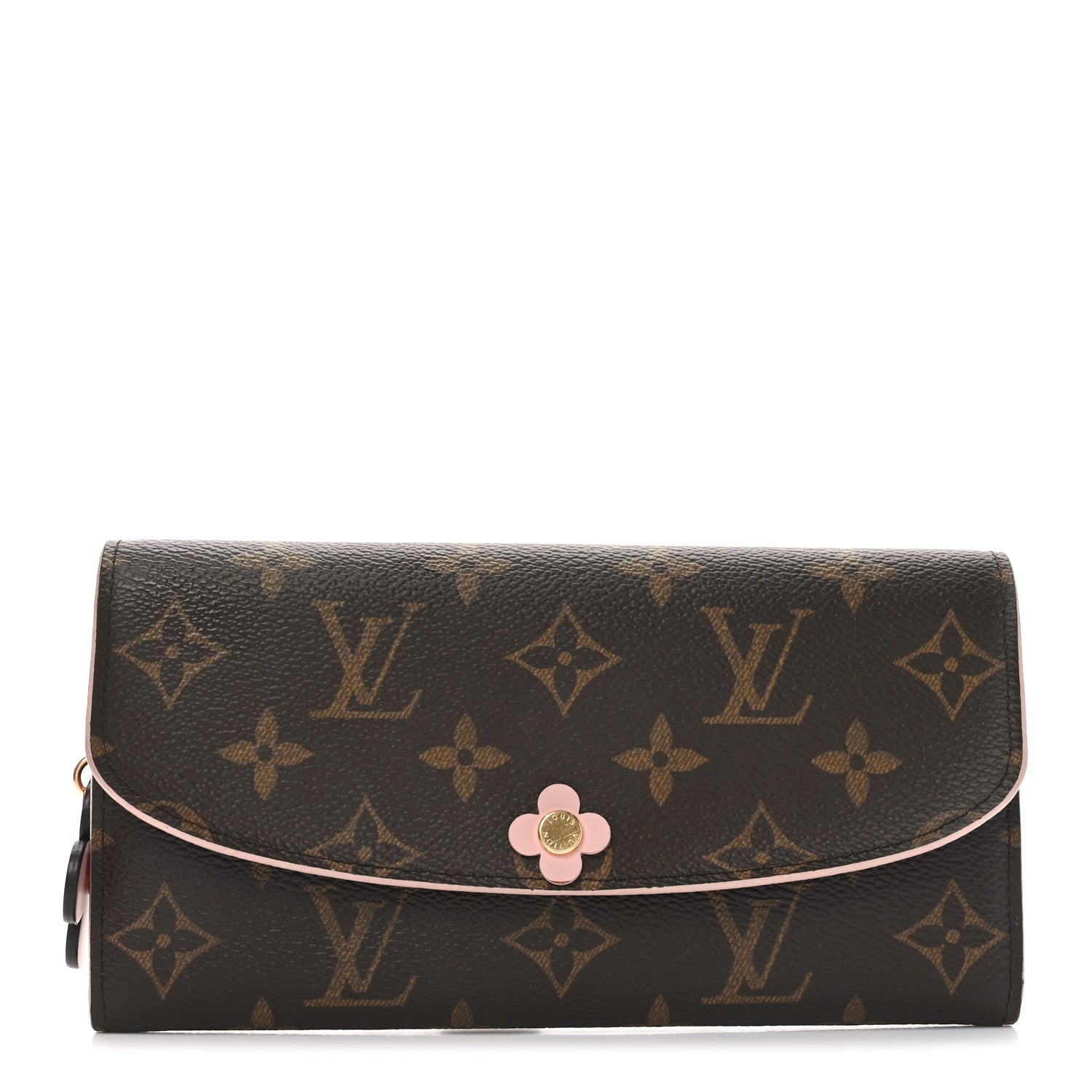 Louis Vuitton Monogram Bloom Flower Emilie Wallet 1 of 7