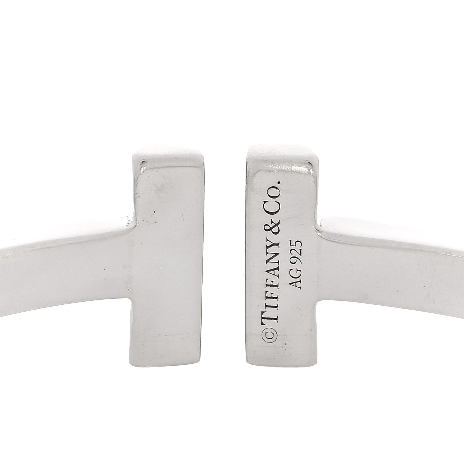 Tiffany Sterling Silver T Square Bracelet 4 of 5