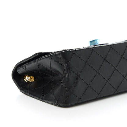 Chanel Aged Calfskin Quilted 2.55 Reissue Mini Flap Black 6 of 10