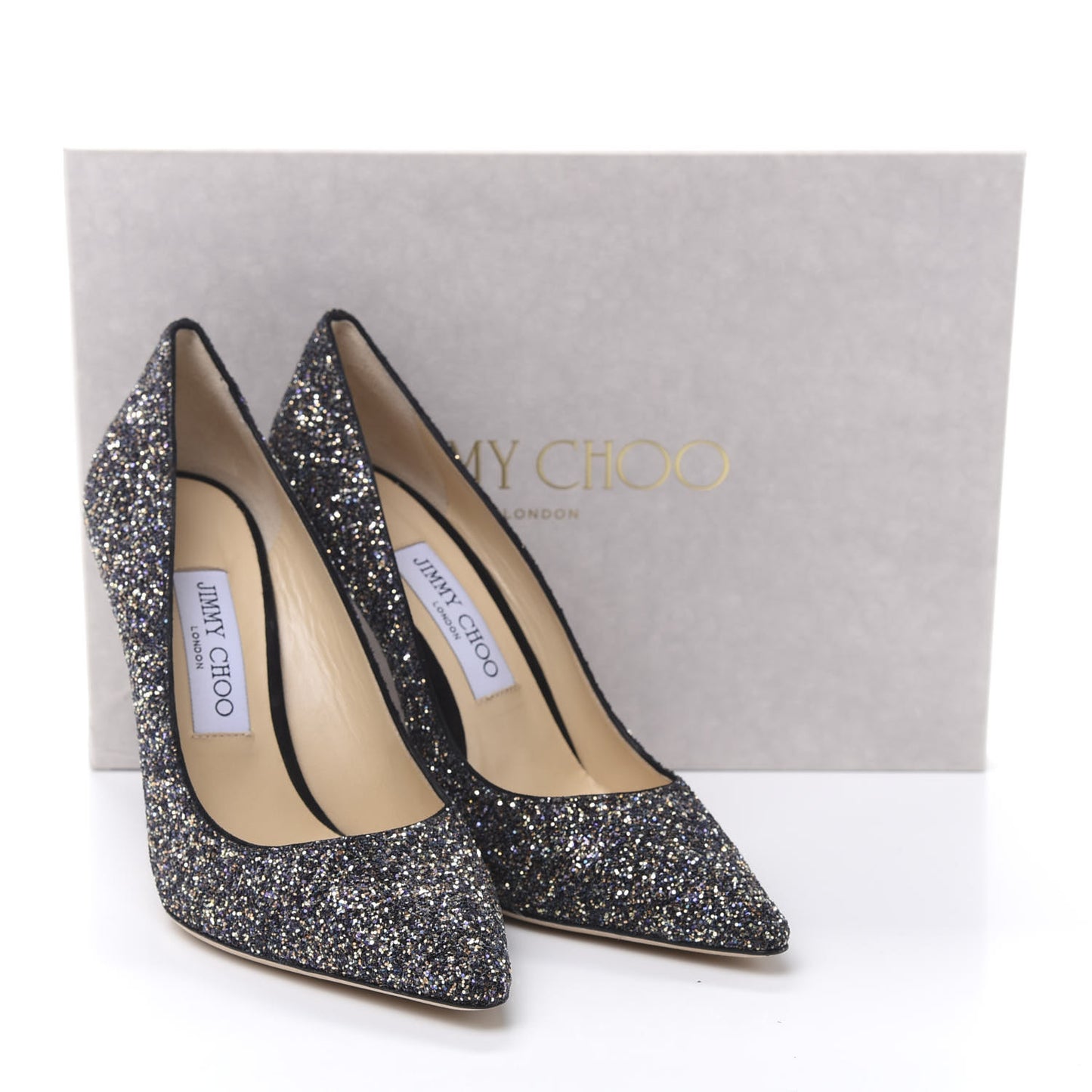 Coarse Glitter Romy 100 Pumps 38 Multicolor