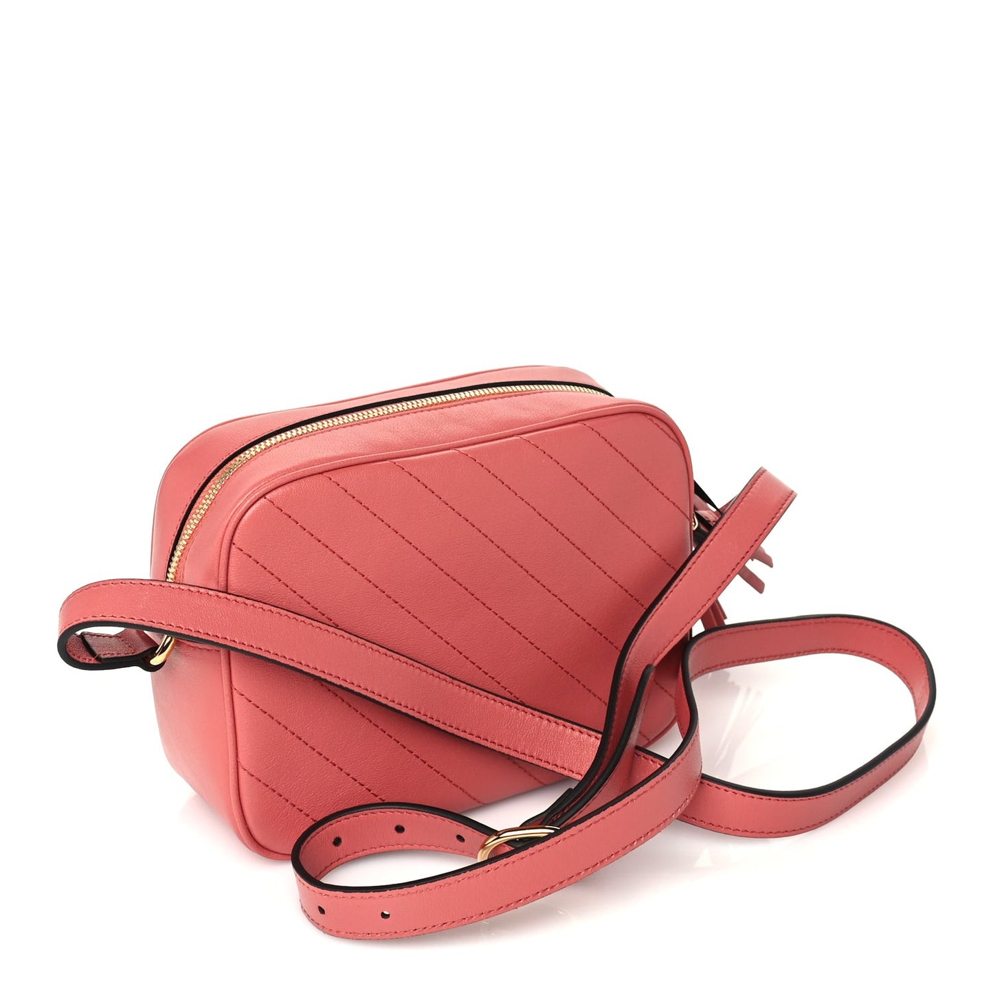 Sakai Be Green Calfskin Diagonal Stitched Small Blondie Shoulder Bag  Gorgeous Grace