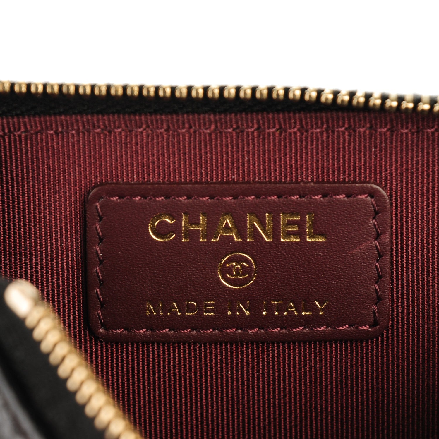 Chanel Caviar Quilted Key Holder Case Black 6 of 8