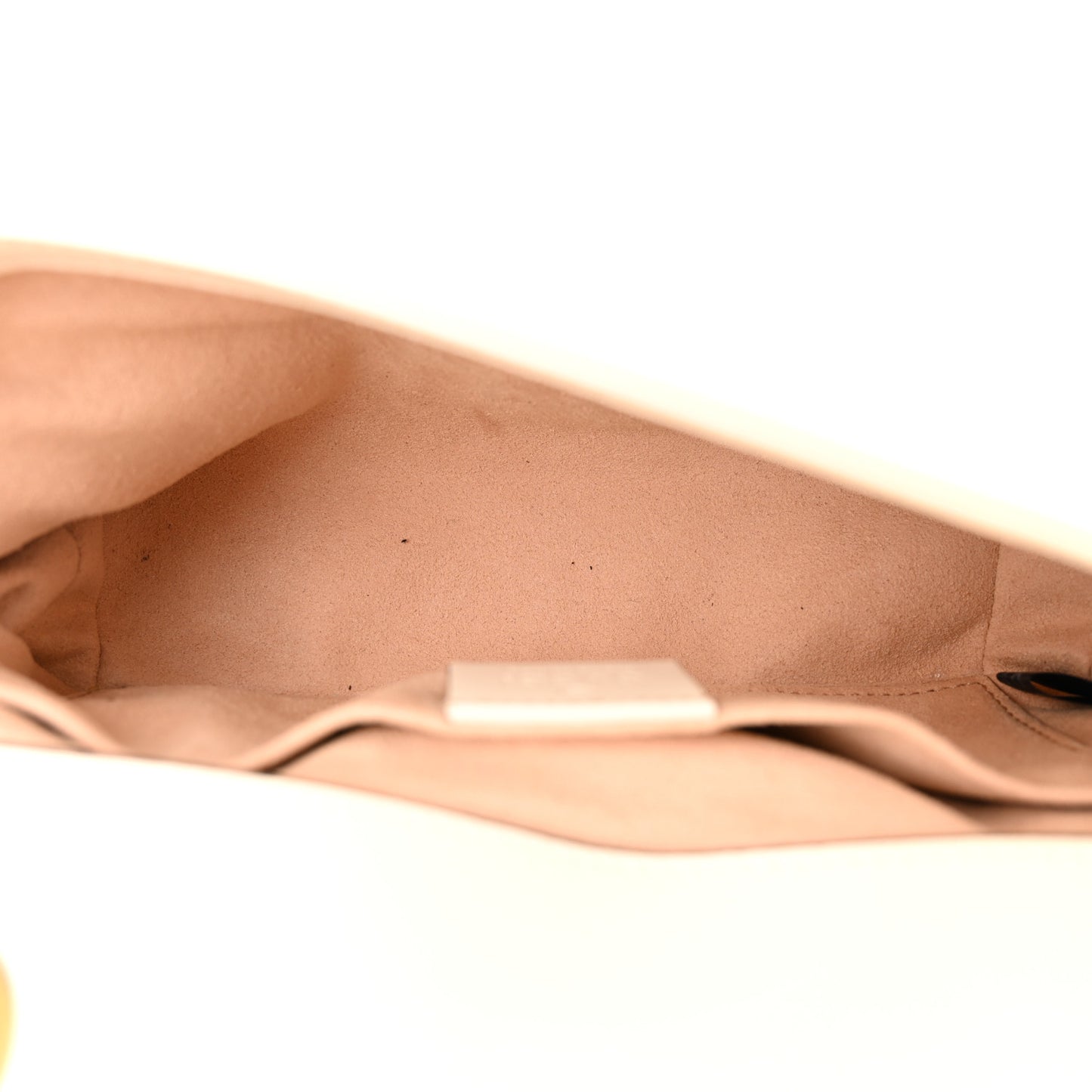 Calfskin Matelasse Mini GG Marmont Shoulder Bag White