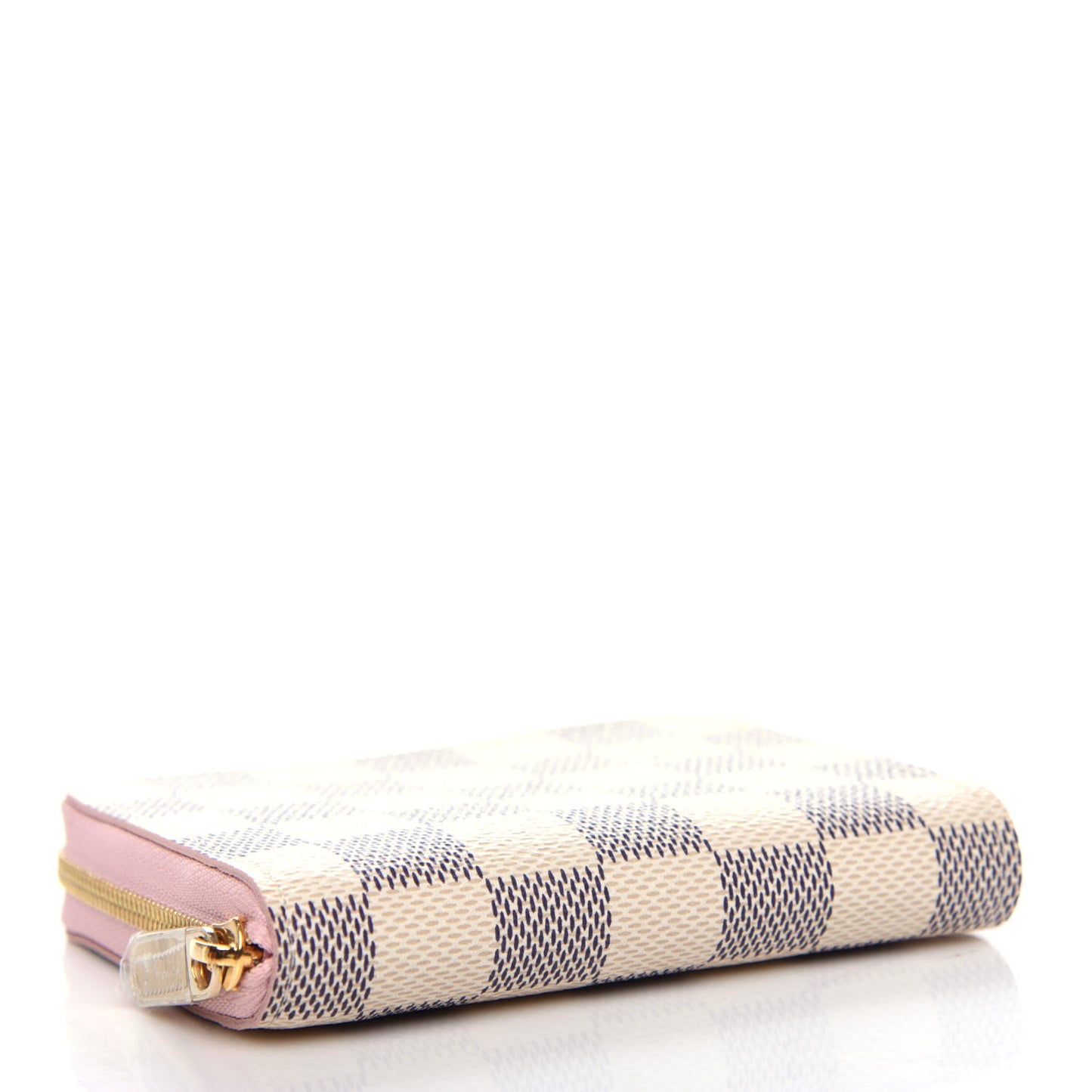 Damier Azur Zippy Coin Purse Rose Ballerine