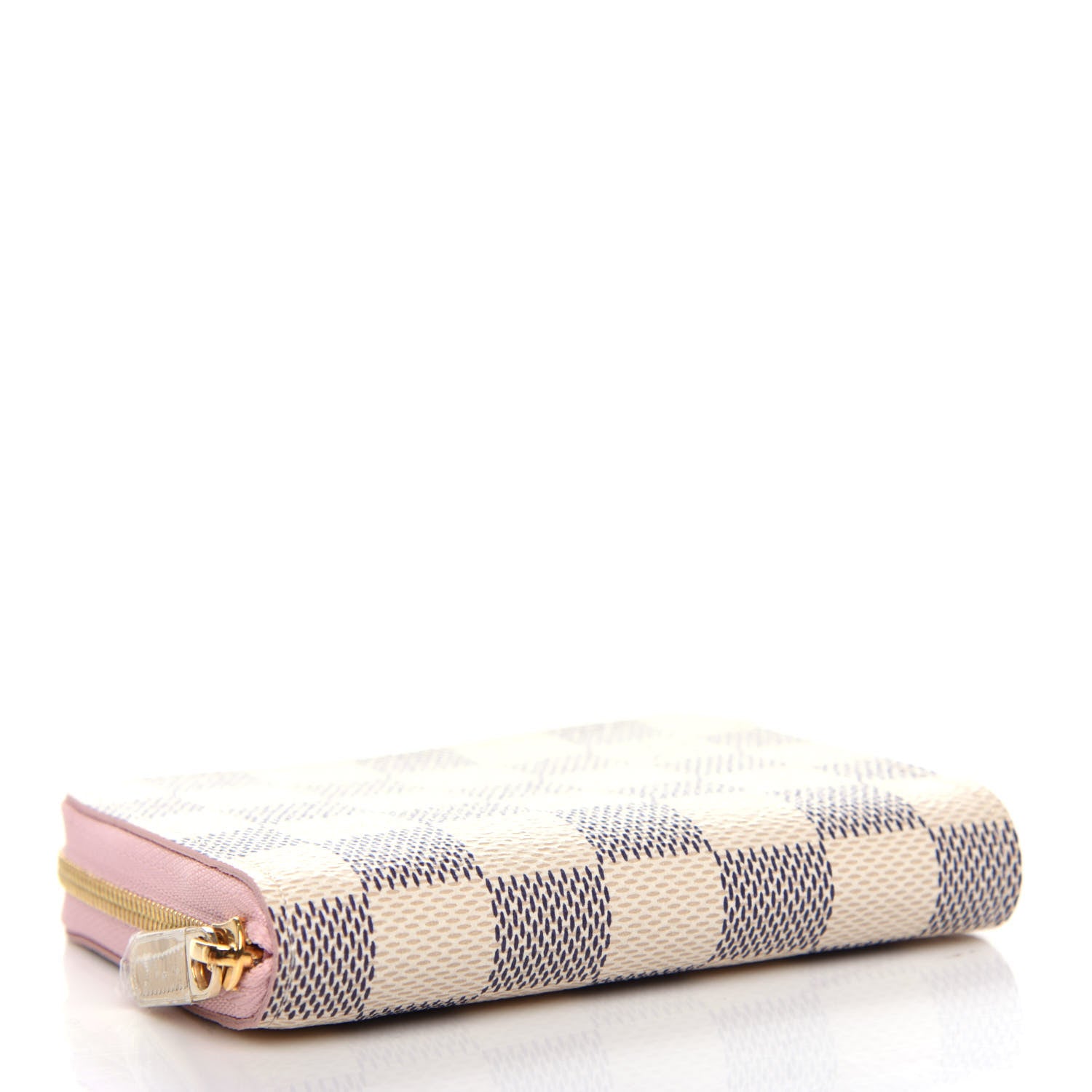Louis Vuitton Damier Azur Zippy Coin Purse Rose Ballerine 4 of 8