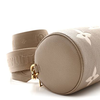 Louis Vuitton Empreinte Monogram Giant Papillon BB Tourterelle Cream 9 of 10