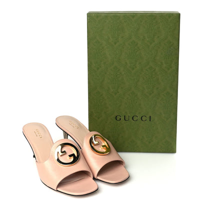 Gucci Malaga Kid Blondie 65mm Slide Sandals 38.5 Perfect Pink 9 of 9