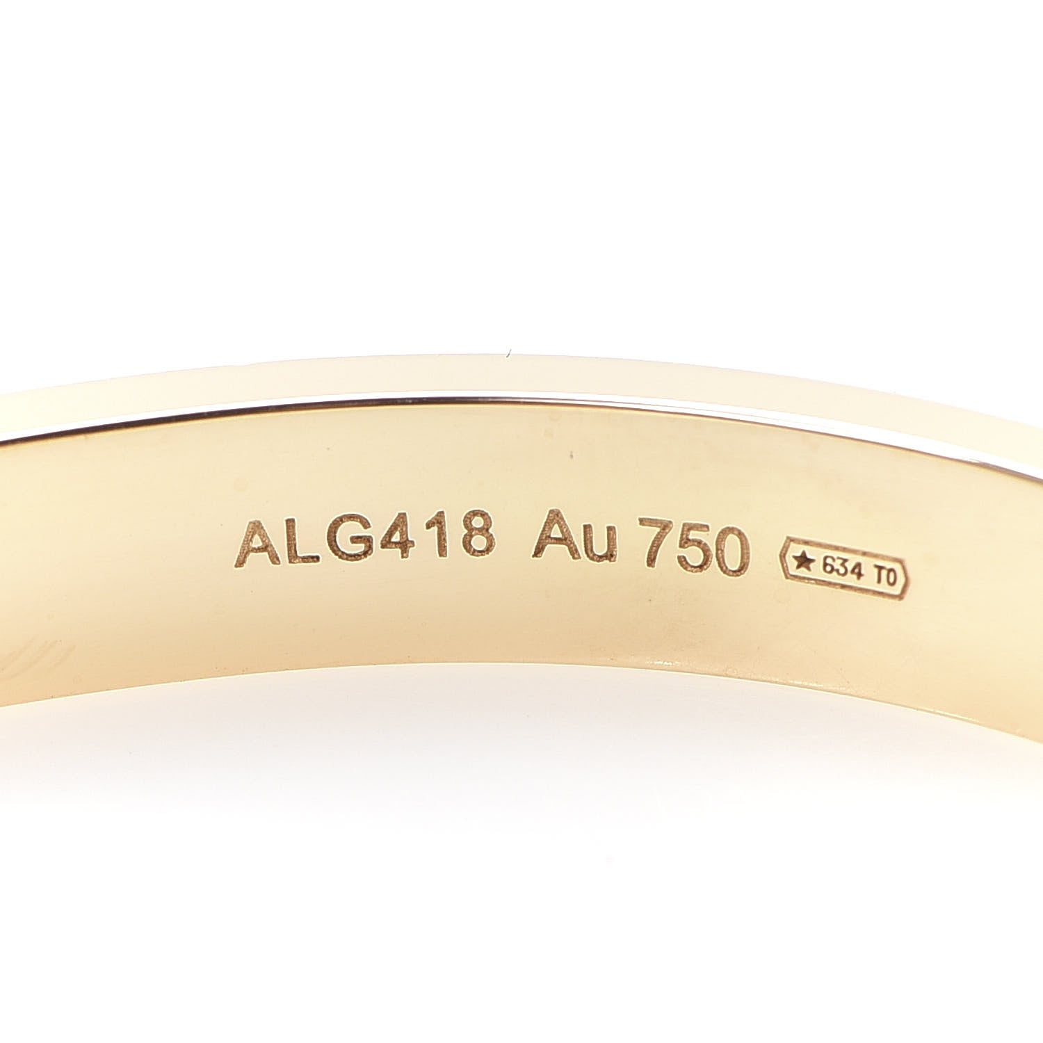 Cartier 18K Yellow Gold LOVE Bracelet 16 5 of 6