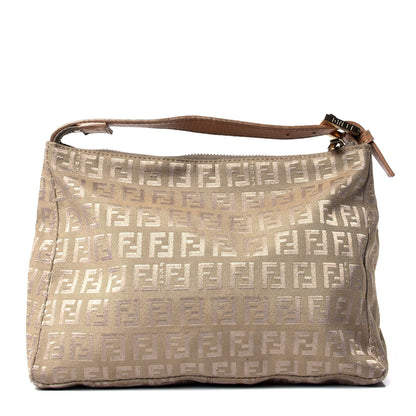 Fendi Zucchino Mini Pochette Beige 1 of 4