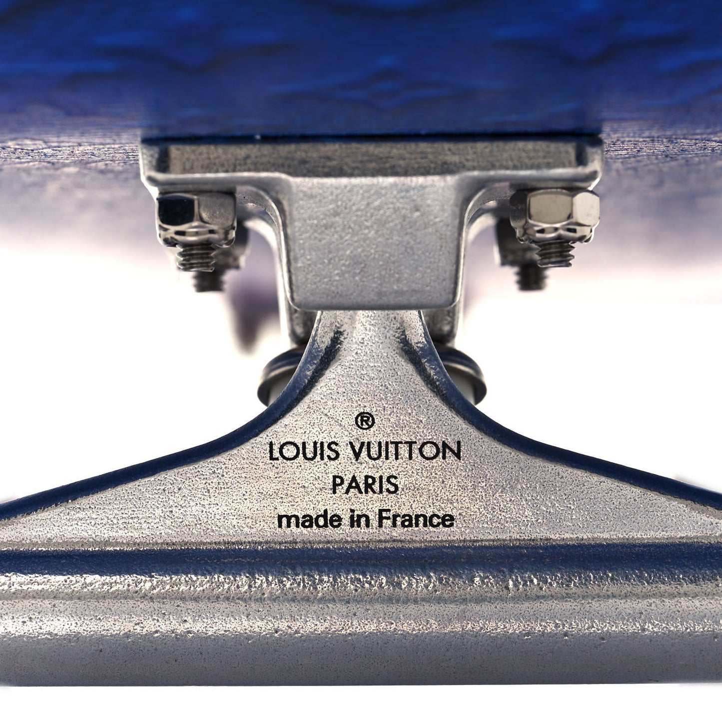 Monogram Illusion Wood Skateboard Multicolor