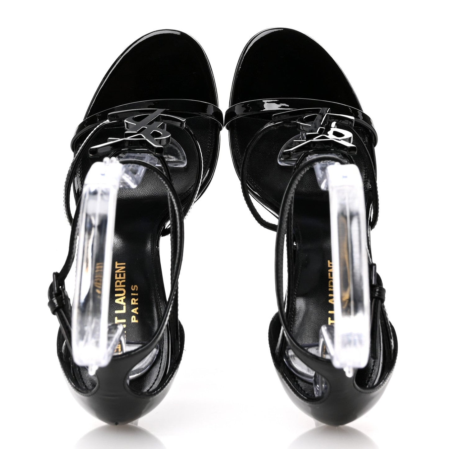 Patent Cassandra 100 Sandals 37.5 Black