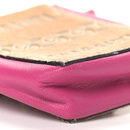 Chanel Lambskin Pony Hair Cigarette Case Pink 8 of 10