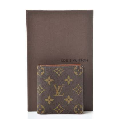 Louis Vuitton Monogram Mens Porte-Billets 3 Card Billfold Wallet 11 of 11