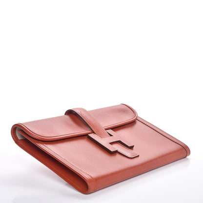 Hermes Box Jige PM Clutch Brique 4 of 11