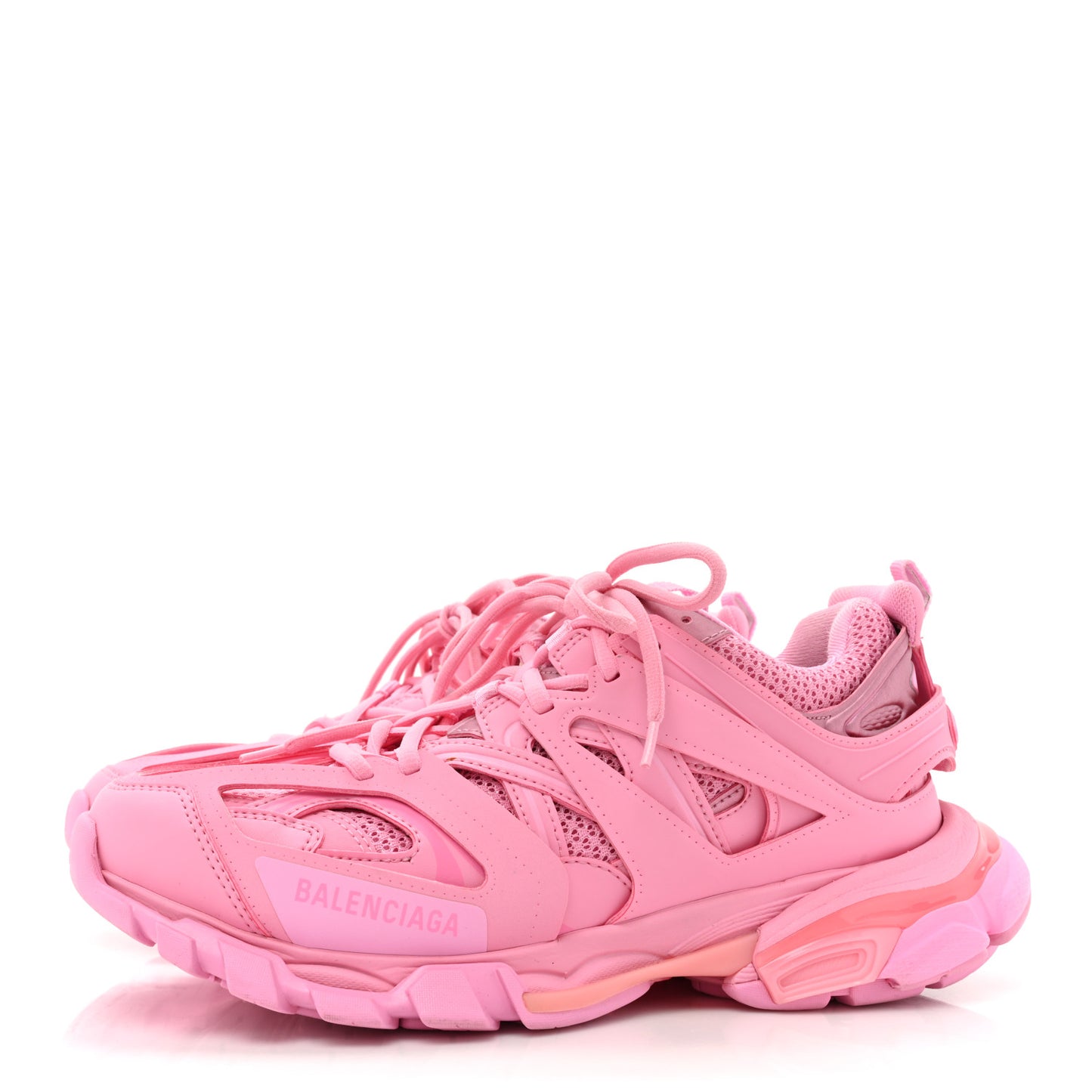 Mesh Nylon Womens Track Sneakers 41 Pink