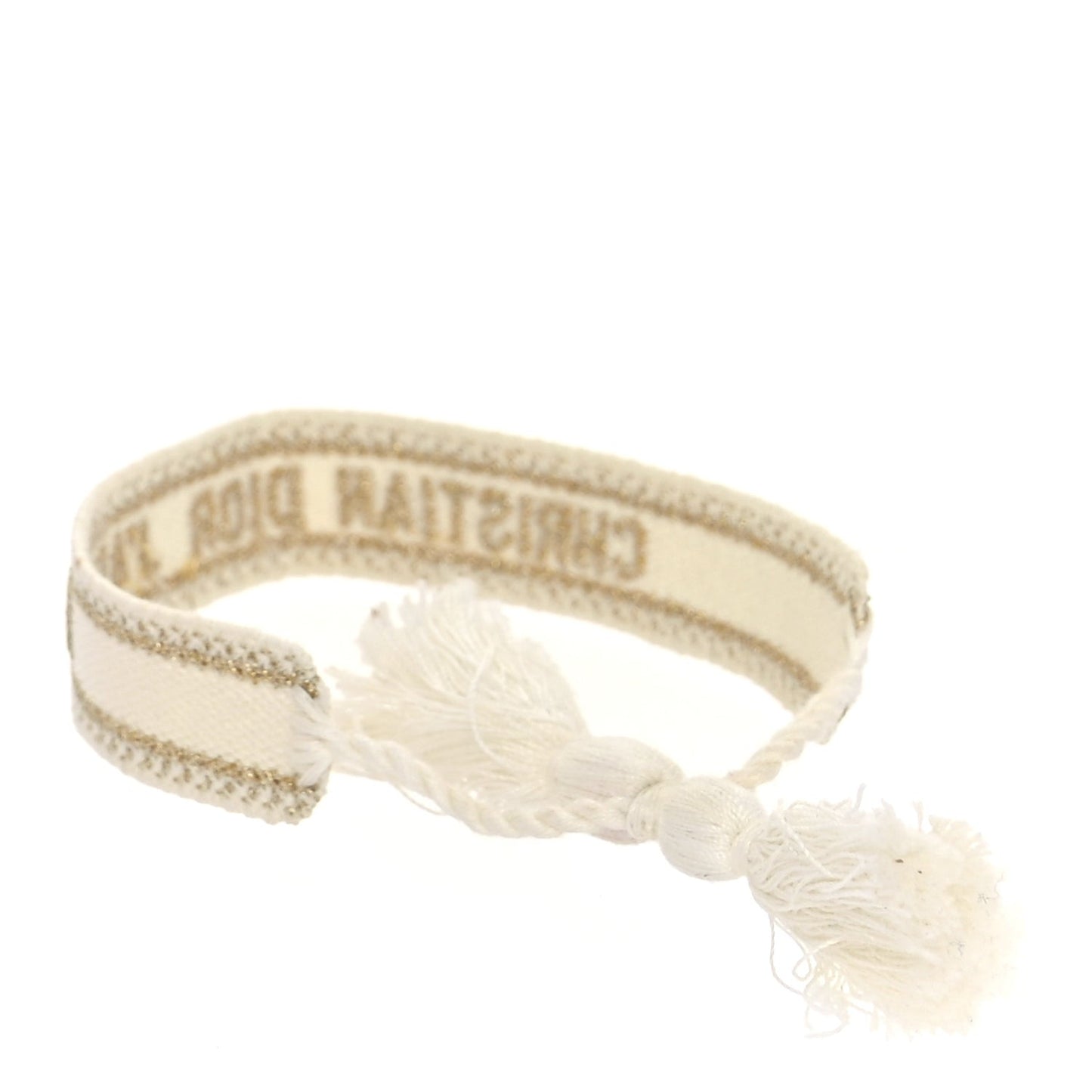 Woven Cotton J'Adior Friendship Bracelet Set Gold Black