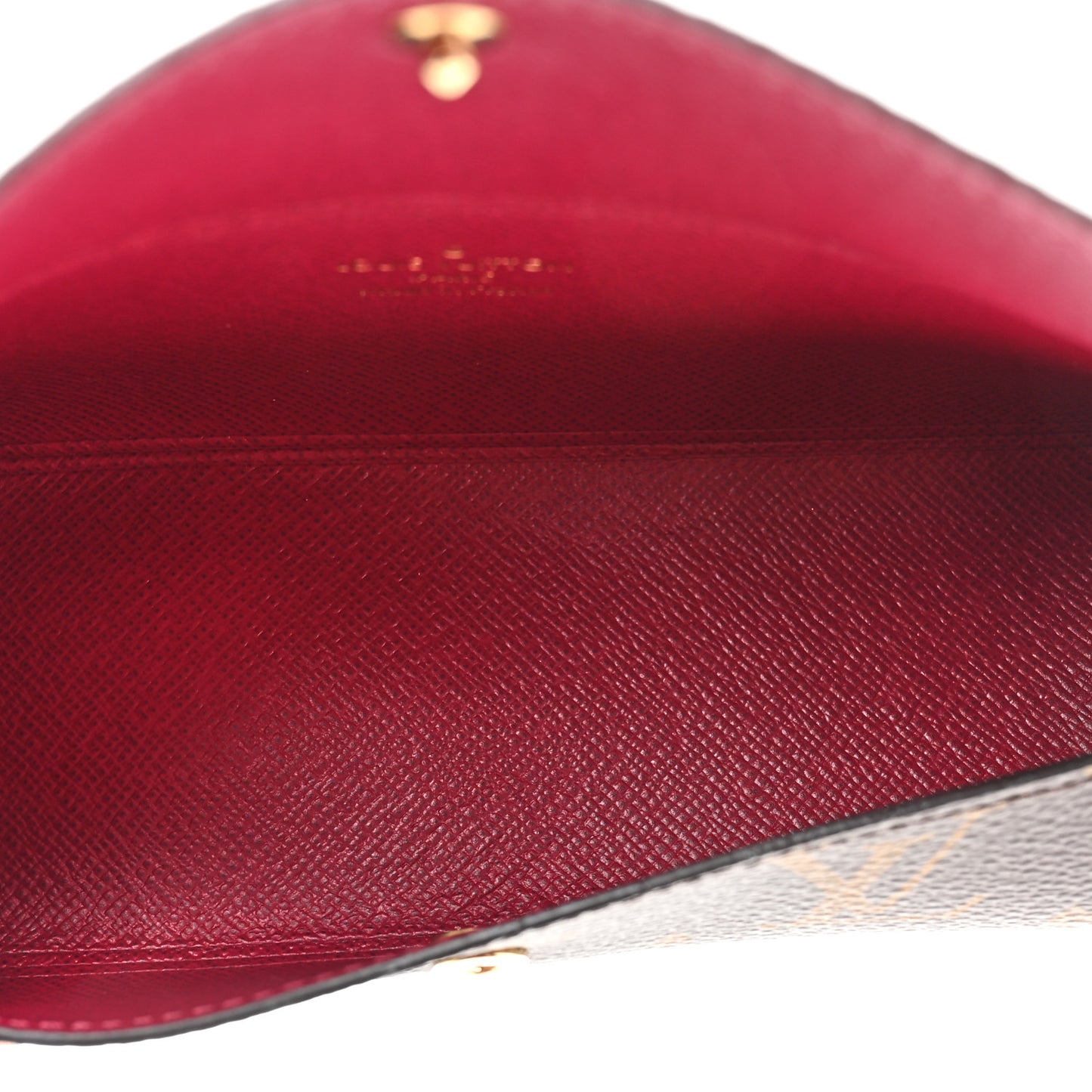 Monogram Rivet Pochette Fuchsia