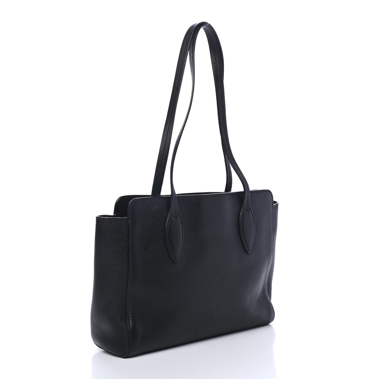 Prada Vitello Phenix Tote Black 2 of 4