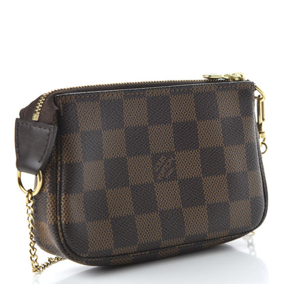 Louis Vuitton Damier Ebene Mini Pochette Accessories 3 of 11