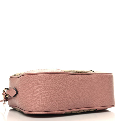 Gucci Monogram Mini Bree Messenger Bag Beige Soft Pink 4 of 10