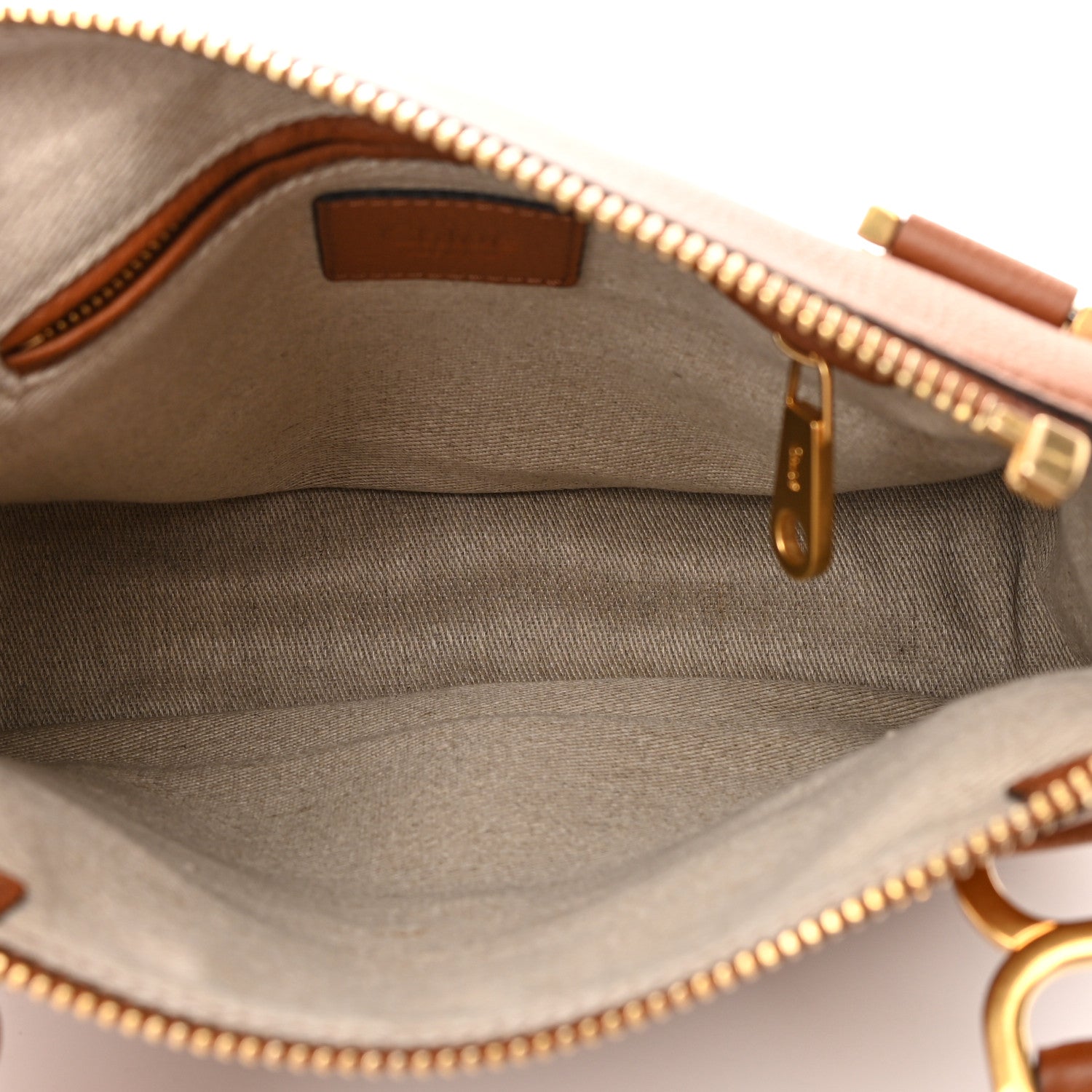 Chloe Calfskin Small Marcie Satchel Tan 5 of 18