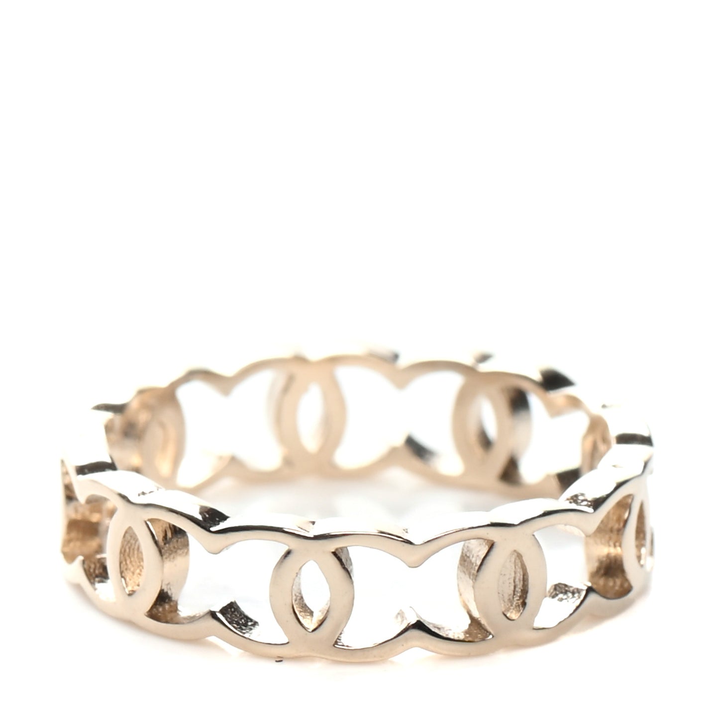 Metal CC Ring 6 52 Gold