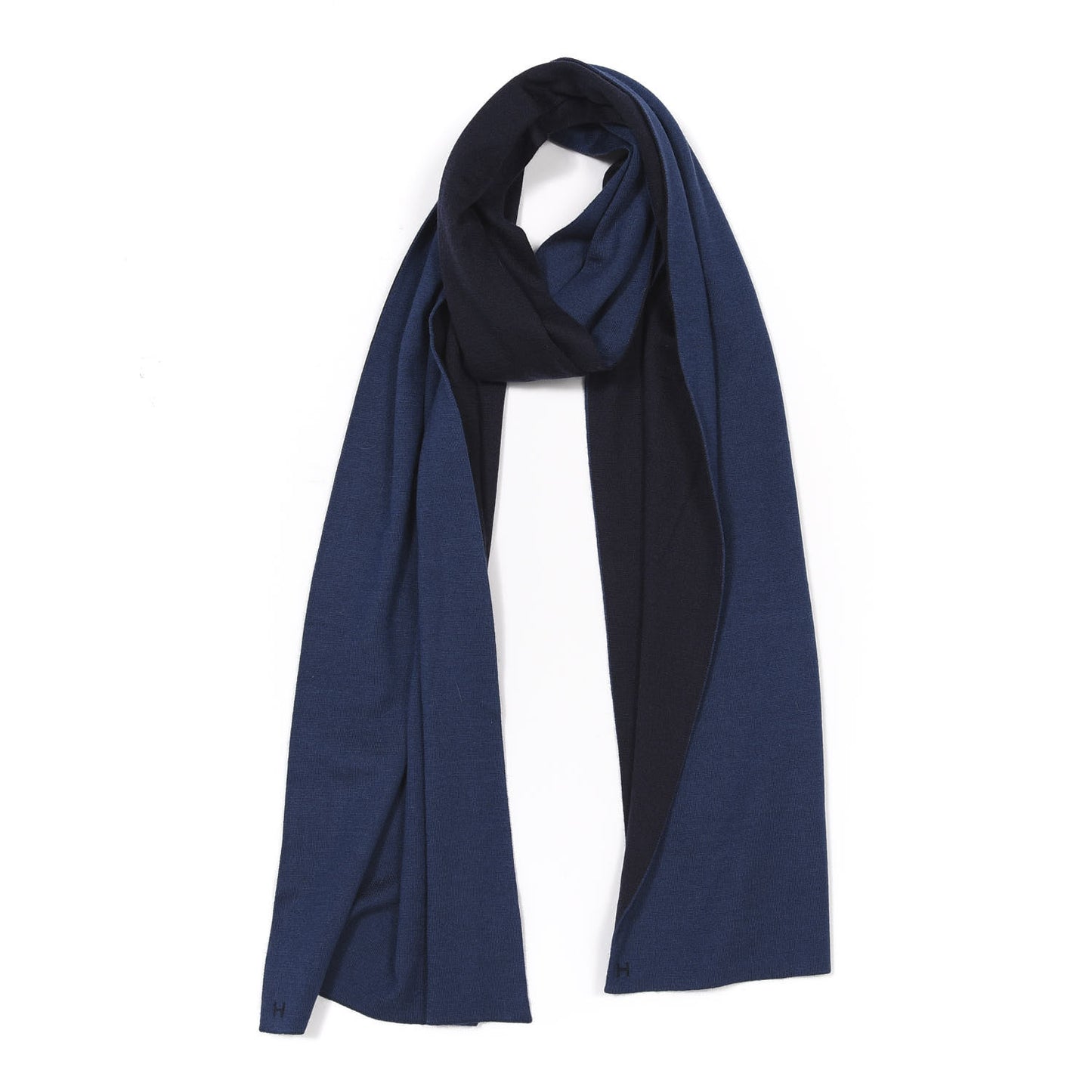 Cashmere Silk Stole Bleu