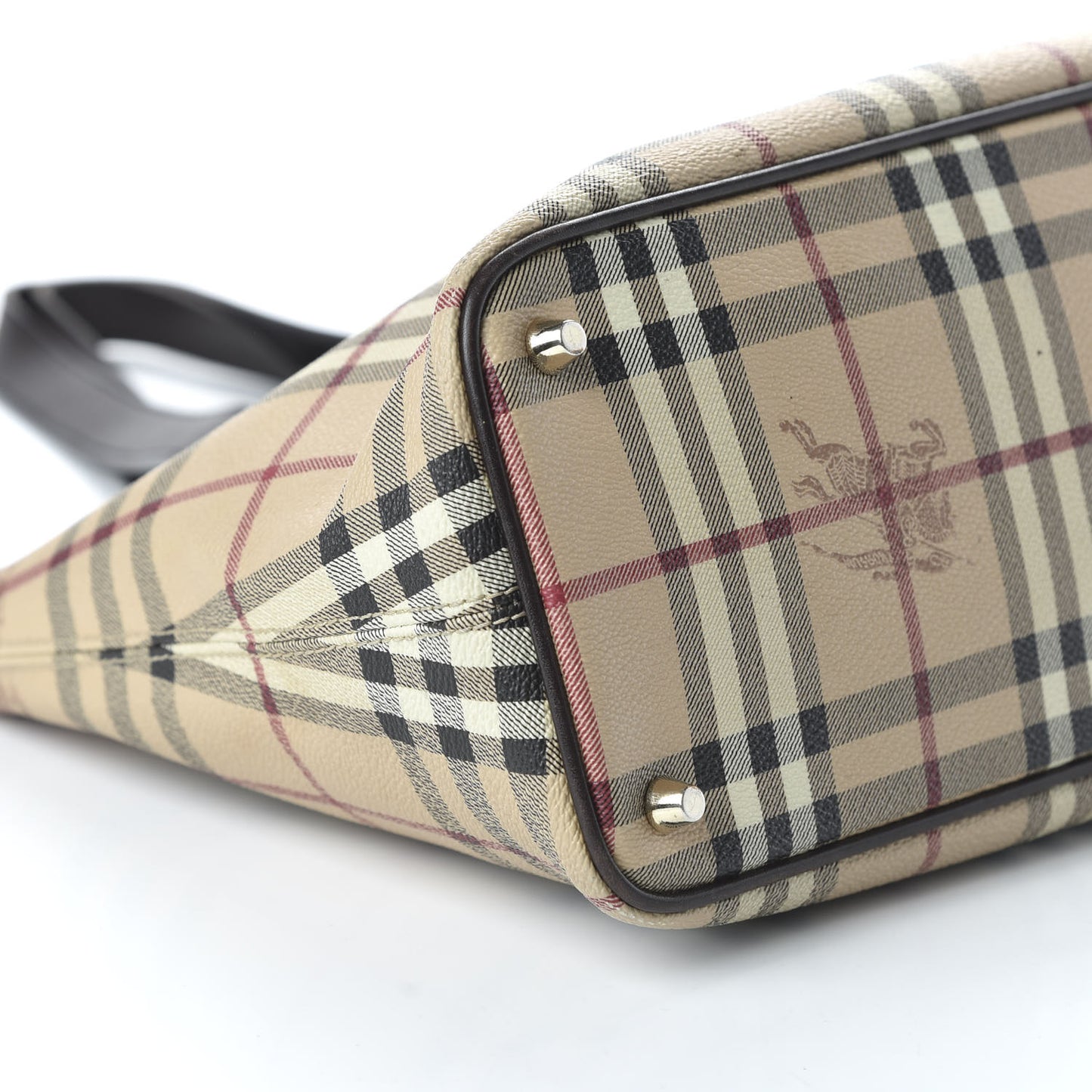 Haymarket Check Medium Regent Tote Chocolate