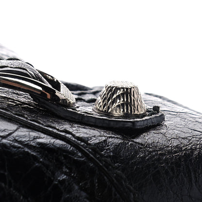 Balenciaga Agneau Giant 12 Silver Hardware Town Black 10 of 11