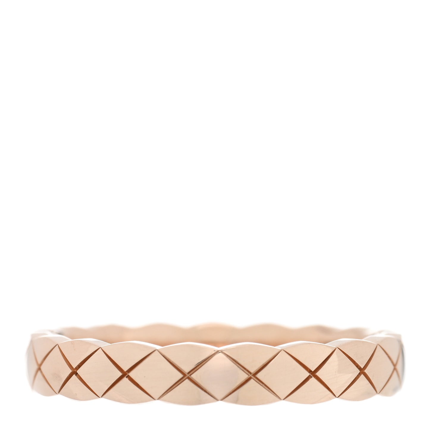 18K Beige Gold Mini Coco Crush Ring 54 6.75
