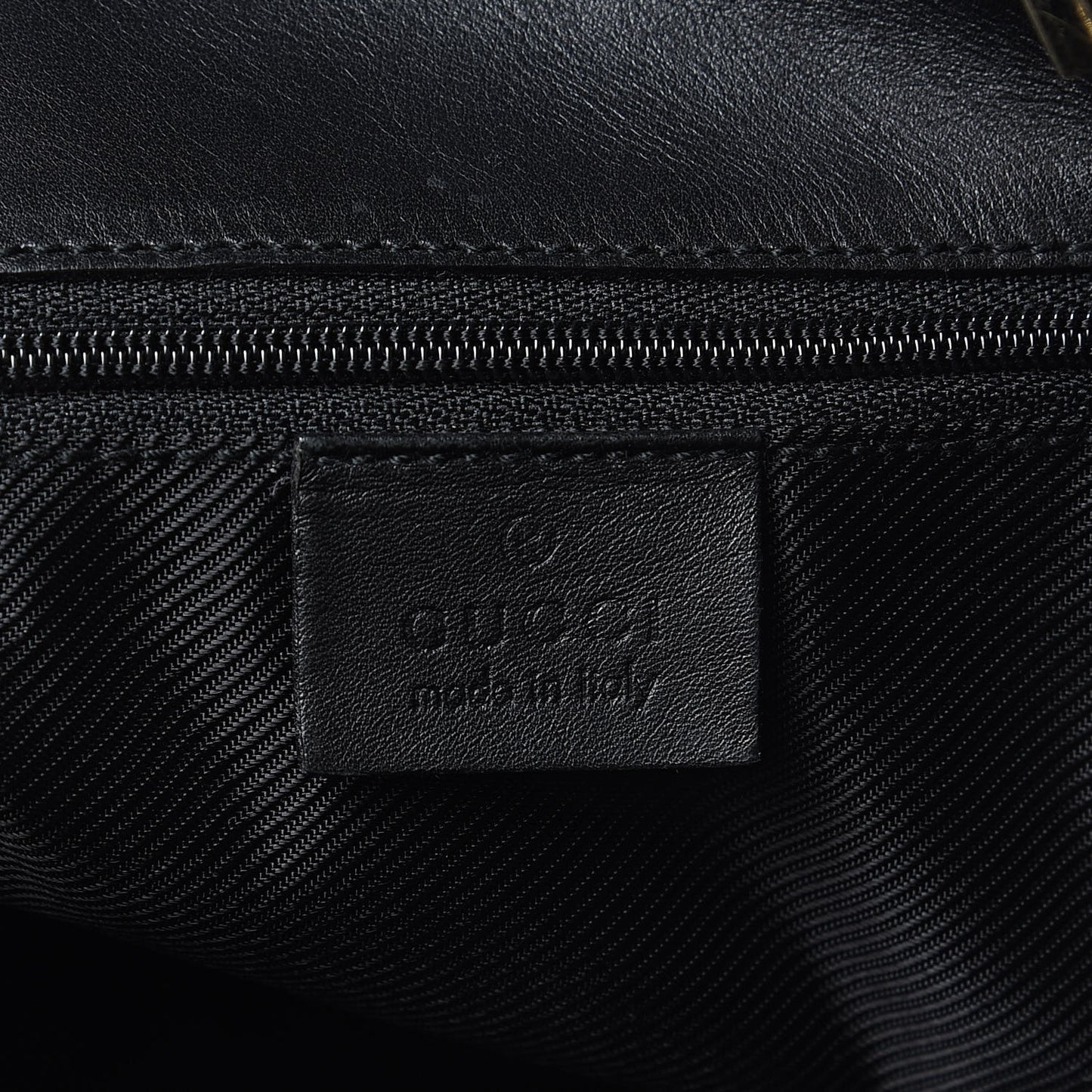 Monogram Shoulder Bag Black