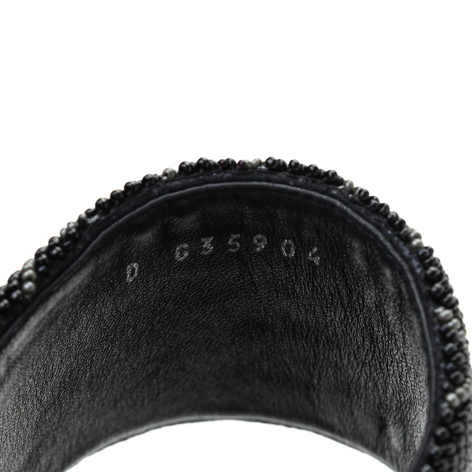 Chanel Pearl Embroidery CC Mules 36.5 Black 8 of 9