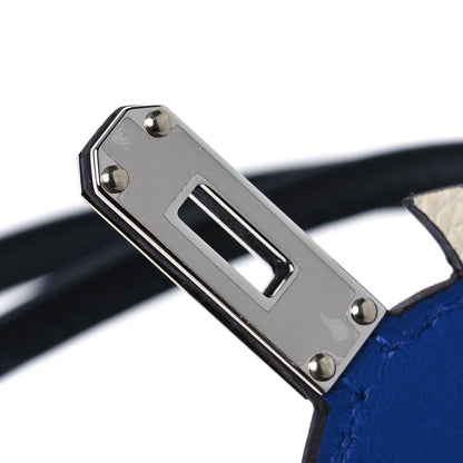 Hermes Epsom Swift Chevre Mysore Birdy Bag Charm Bleu Brume Rose Mexico Bleu Royal Cuivre Nata Black 5 of 6