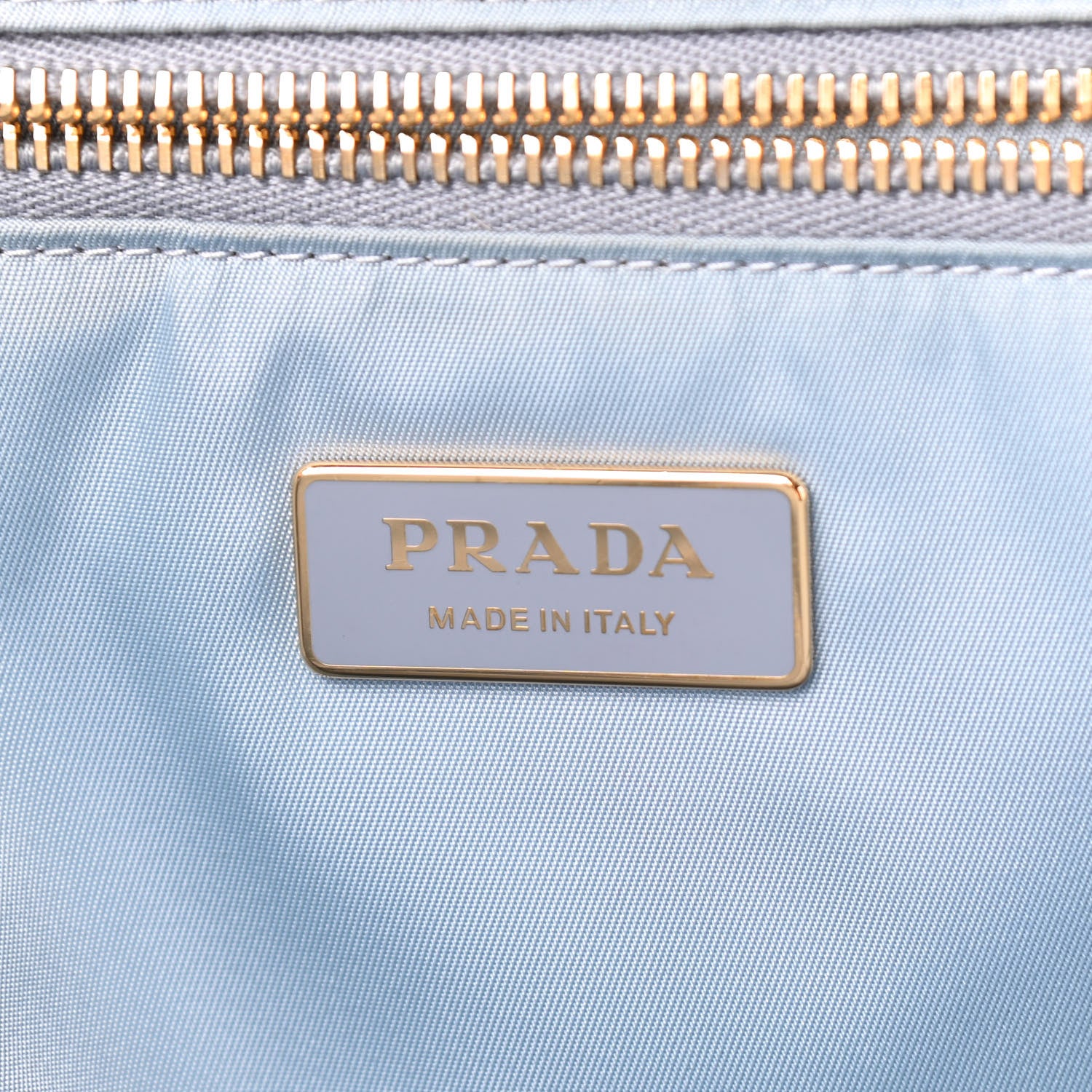 Prada Tessuto Nylon Etiquette Flap Black Soleil 8 of 12