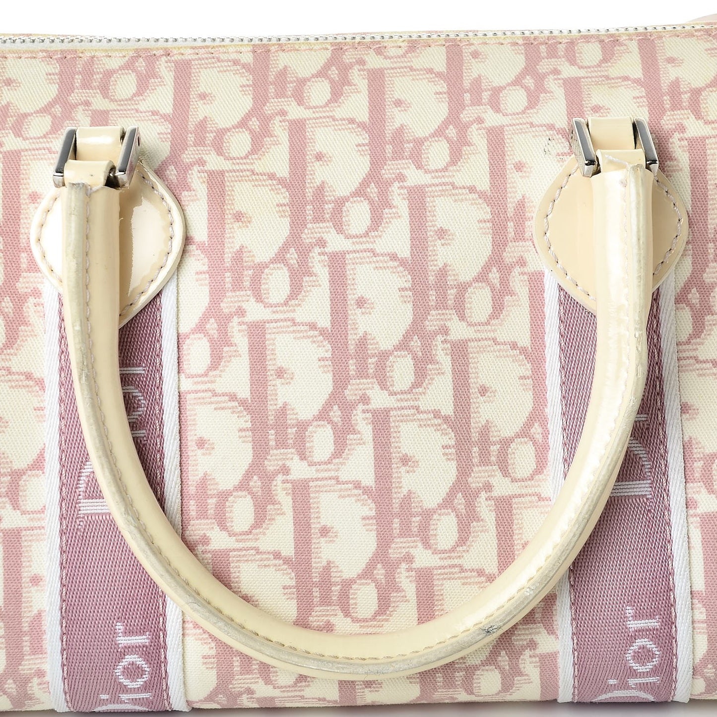 Monogram Girly Boston Pink