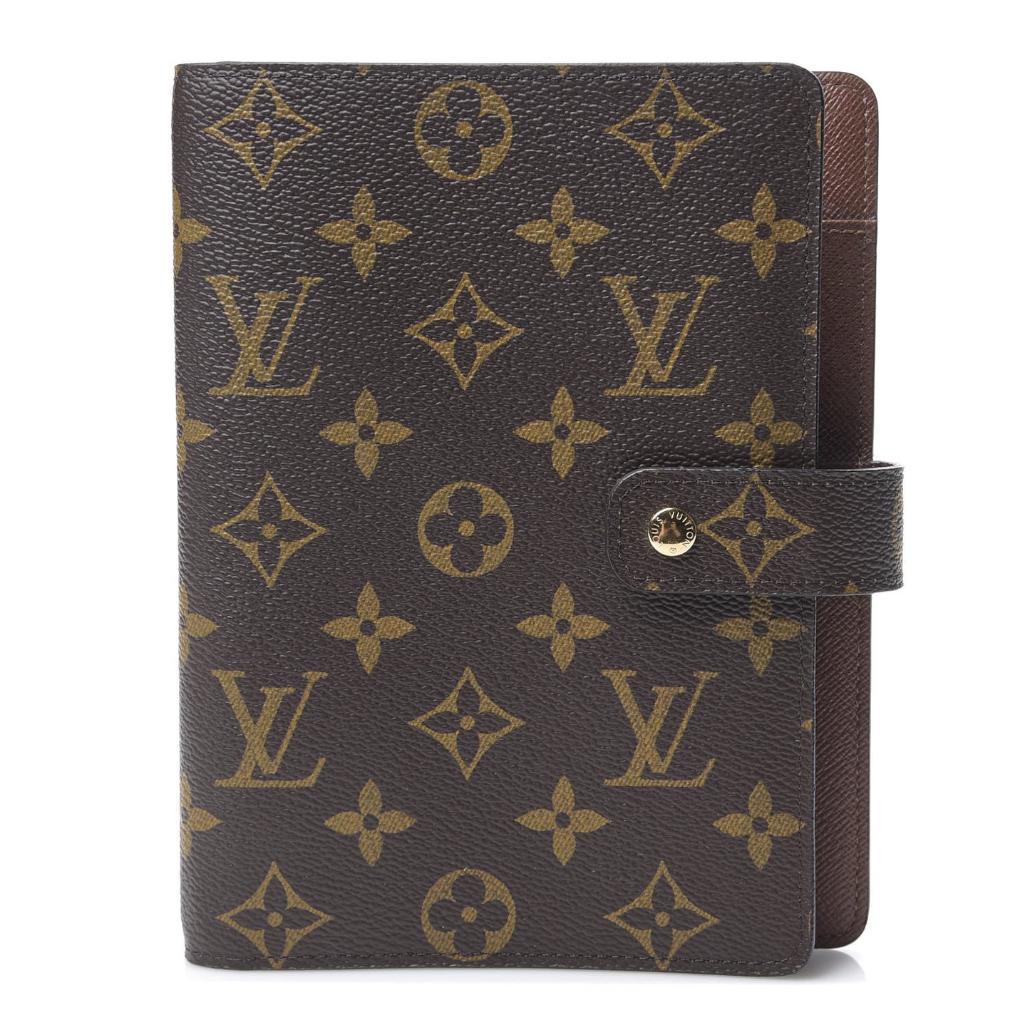 Monogram Medium Ring Agenda Cover