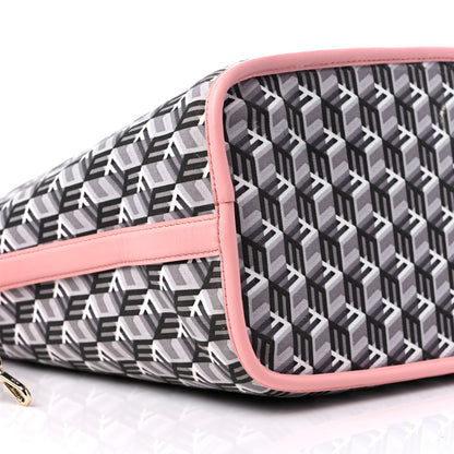 MCM Visetos Medium Liz Reversible Shopper Tote Pink 12 of 13