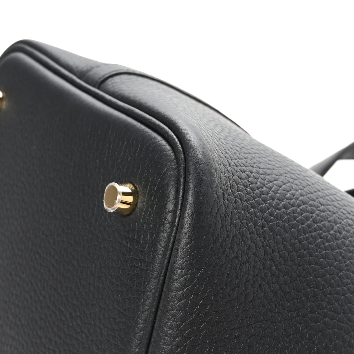 Taurillon Clemence Picotin Lock 22 MM Black