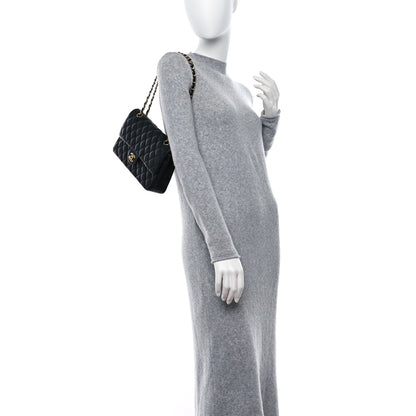 Chanel Lambskin Quilted Medium Double Flap Black 2 of 14