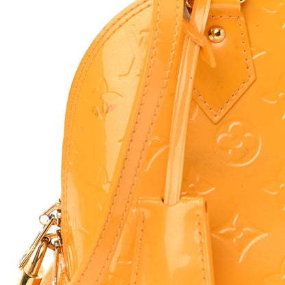 Louis Vuitton Vernis Alma BB Jaune Passion 11 of 13