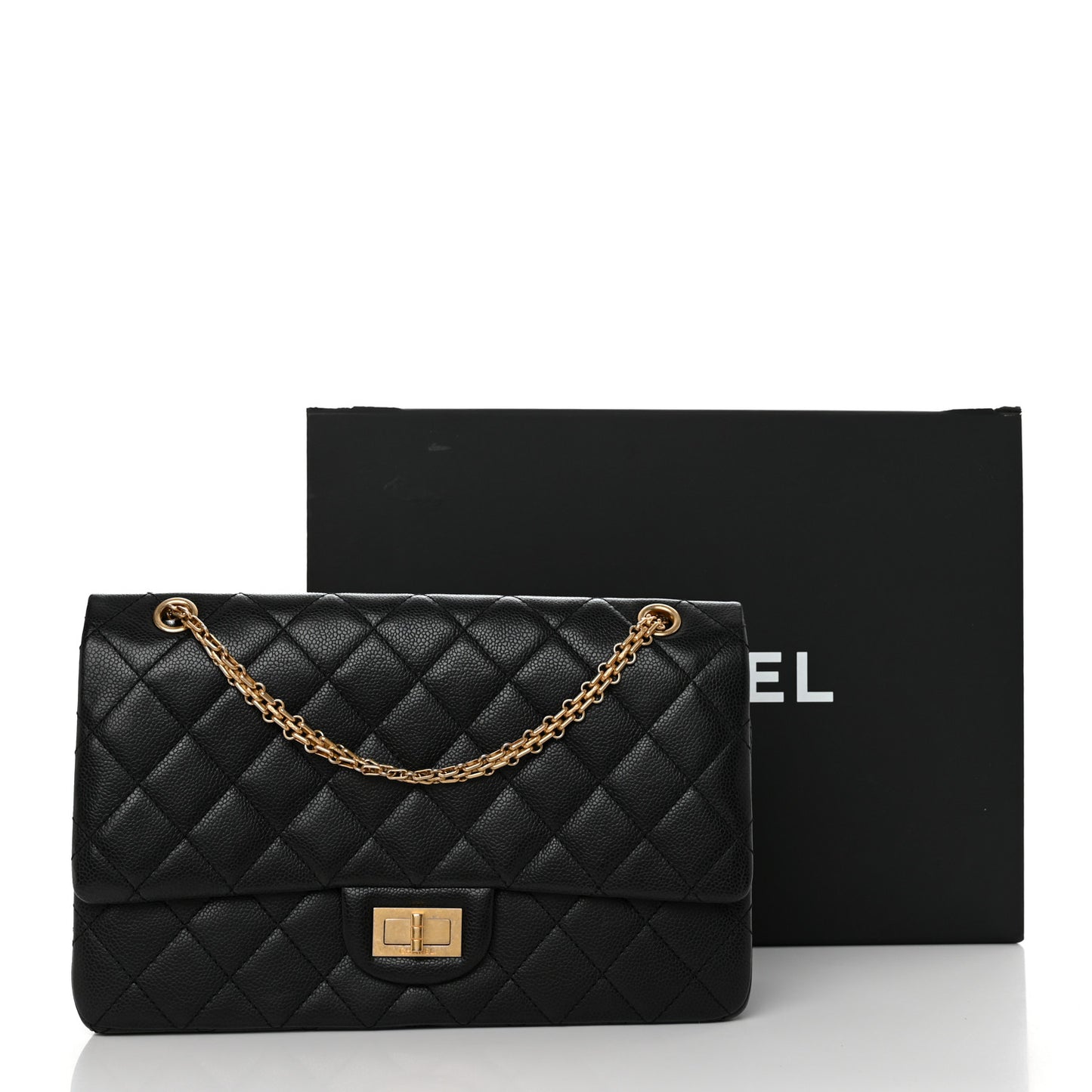 Caviar Quilted 2.55 Reissue 227 Flap Black