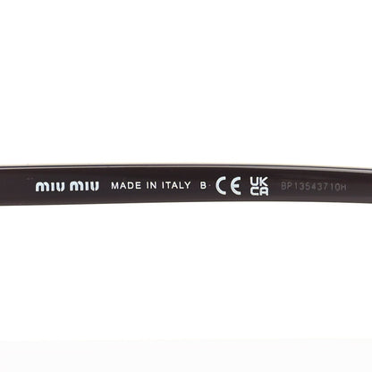 Miu Miu Acetate Oval Regard Sunglasses SMU04Z  Brown 6 of 7