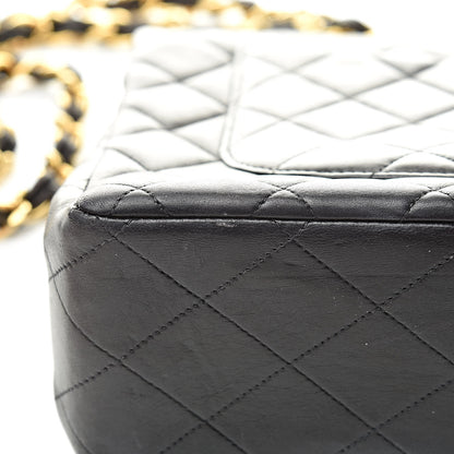 Chanel Lambskin Quilted XL Jumbo Single Flap Black 18 of 21