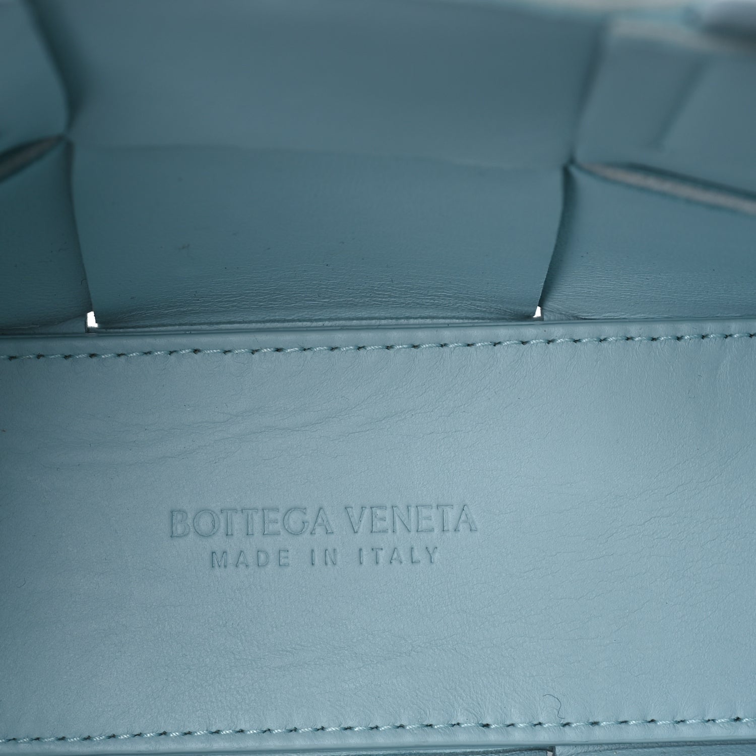 Bottega Veneta Lambskin Maxi Intreccio Candy Arco Tote Celadon 5 of 7