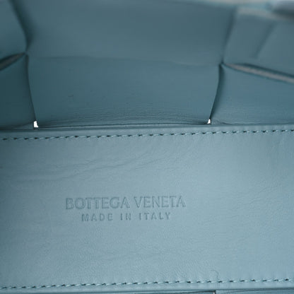 Bottega Veneta Lambskin Maxi Intreccio Candy Arco Tote Celadon 5 of 7