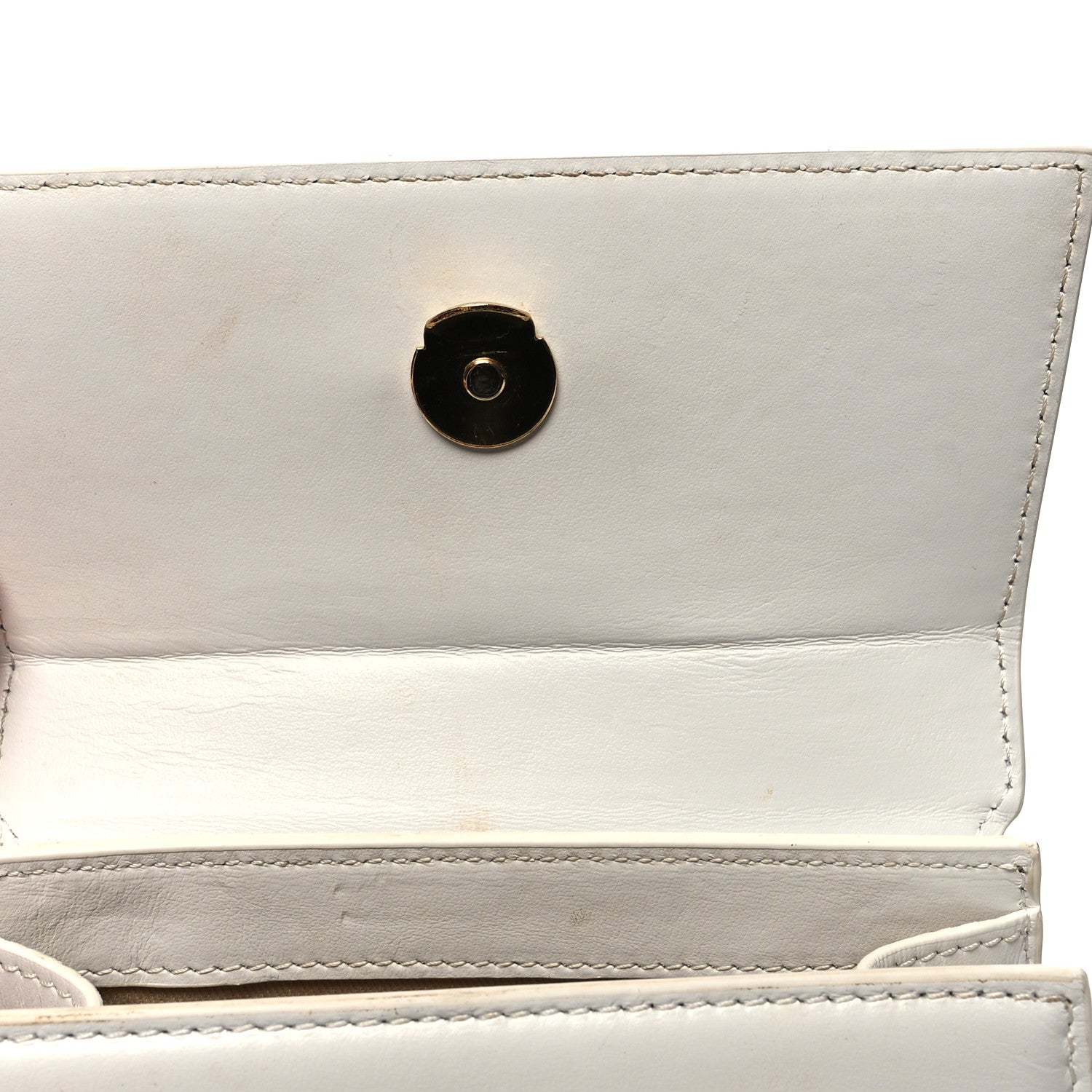 Jacquemus Smooth Calfskin Le Chiquito Moyen White 10 of 12