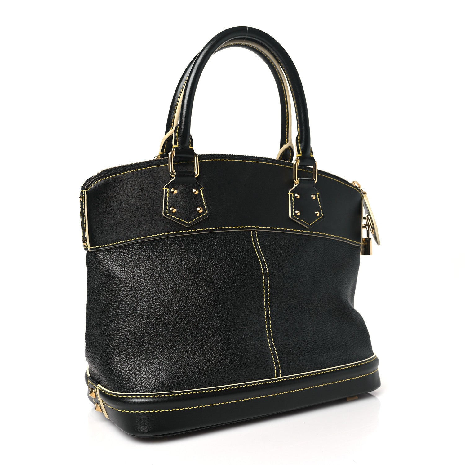 Louis Vuitton Suhali Lockit PM Black 3 of 10