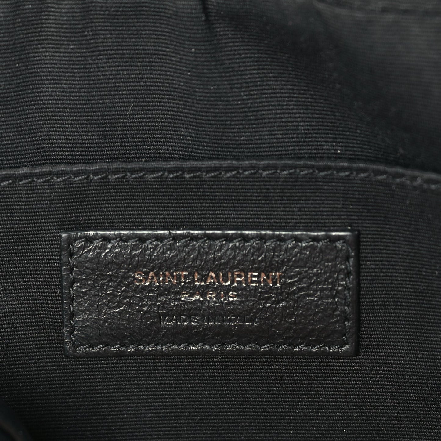 Calfskin Matelasse Monogram Monochrome Lou Camera Bag  Black