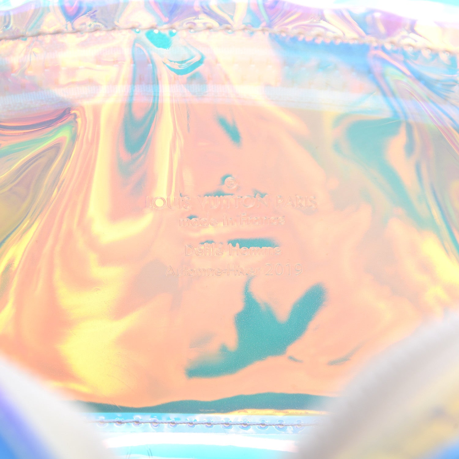 Louis Vuitton PVC Monogram Pochette Volga Iridescent Prism 6 of 10